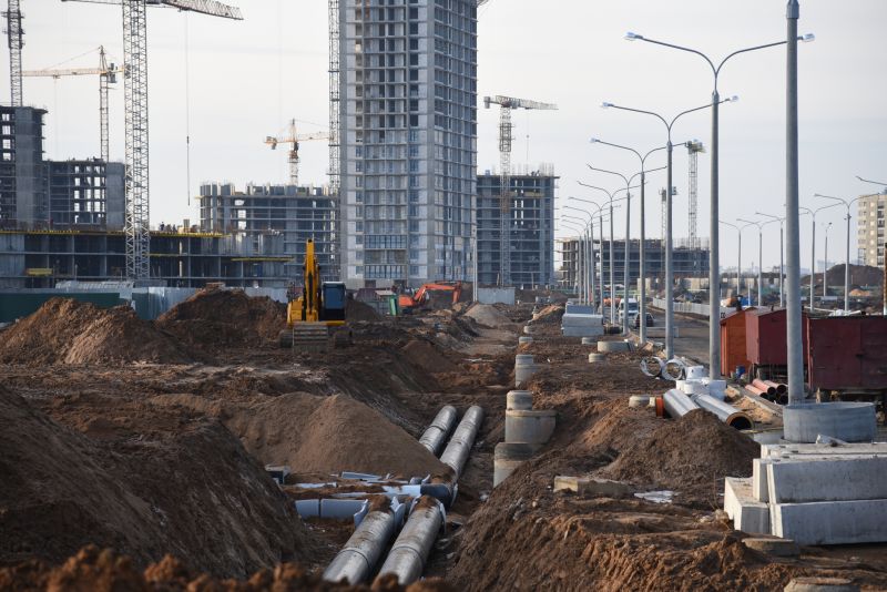 Water Line Excavation