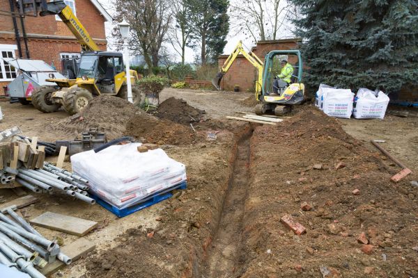 Drainage Ditch Digging in Bend
