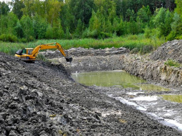 Fish Pond Digging in Bend
