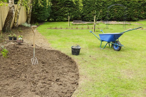 Pool Prep Yard Leveling in Bend