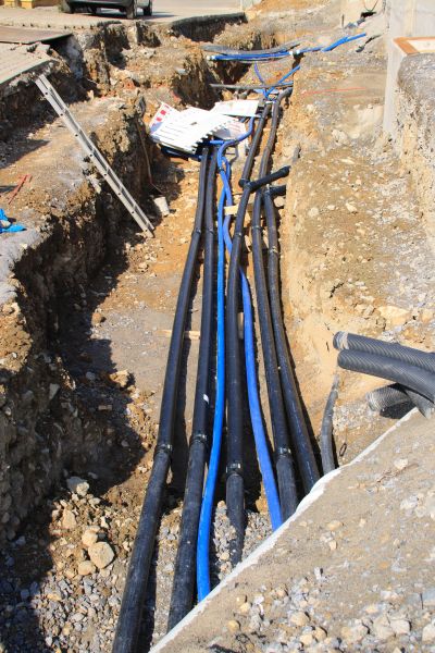 Wiring Trenching in Bend