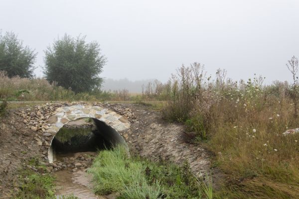 Culvert Excavation in Bend