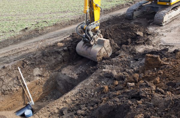 Backhoe Trenching in Bend