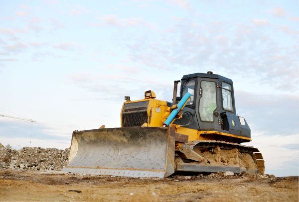 Bulldozer Land Excavation in Bend