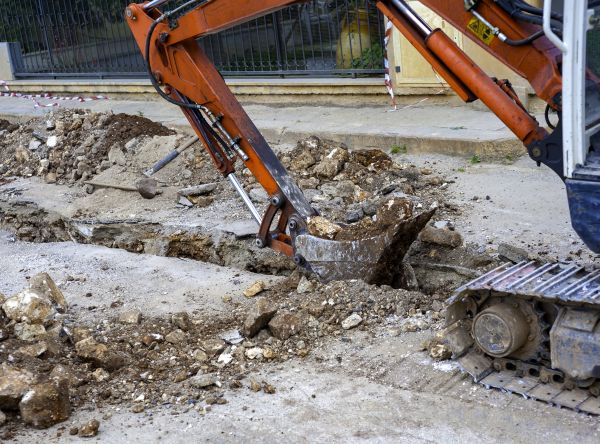 Gas Line Excavation in Bend