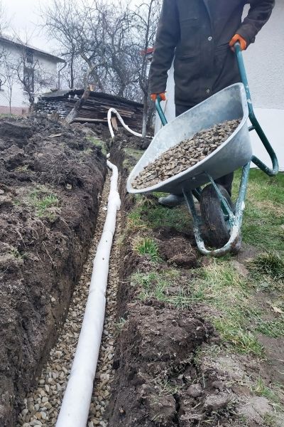 Drain Trenching in Bend