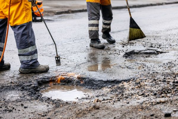 Gravel Pothole Repair in Bend