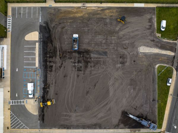 Parking Lot Excavation in Bend